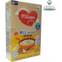 MILK CEREAL SEMOLINA 250 g (6 MUAJSH +) - MILUPA