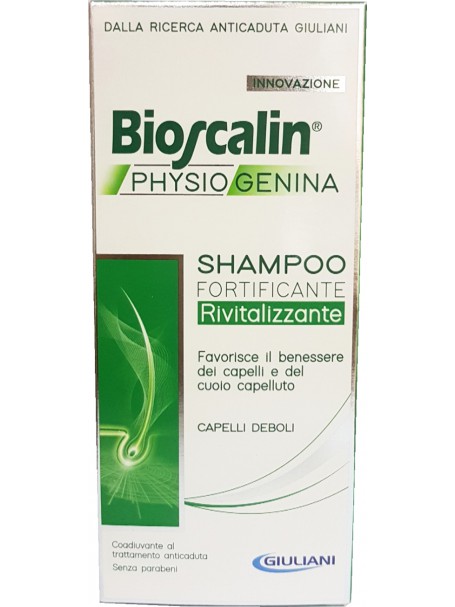 SHAMPOO BIOSCALIN® PHYSIOGENINA - FORTIFICANTE RIVITALIZZANTE 200 mL - GIULIANI
