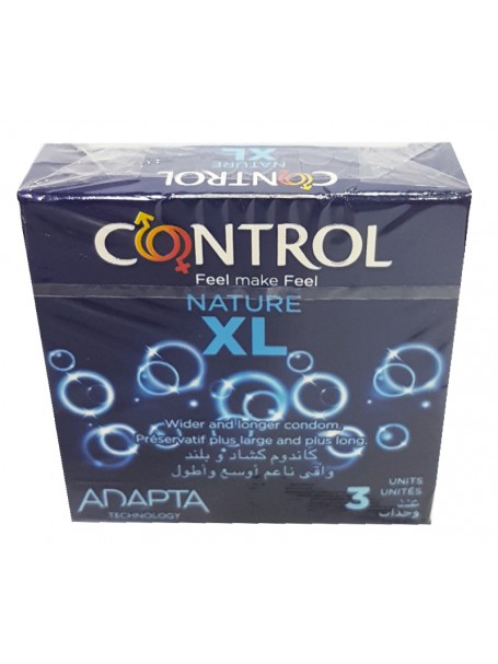 PROFILAKTIK CONTROL NATURE XL X 3 COPË