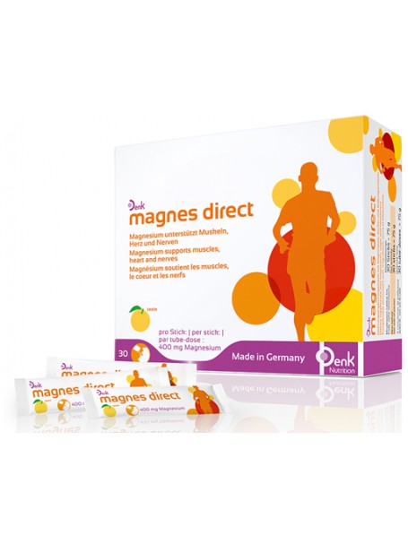 MAGNES DIRECT 400 mg X 30 BUSTINA QË TRETEN NË GOJË - DENK NUTRITION