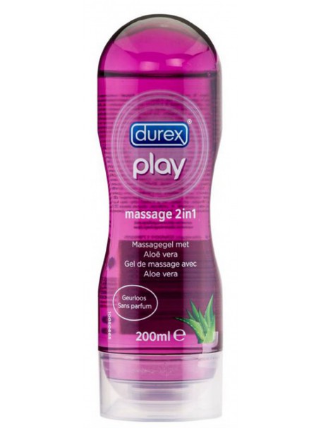 Durex® Play 2 in1 Massage & Lubricating Gel Aloe Vera - LUBRIFIKANT ME ALOE VERA - DUREX®