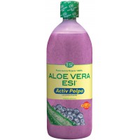 Aloe Vera Succo Activ Polpa con Mirtillo - ESI - 1L 