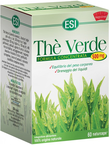 THE VERDE X 60 NATURCAPS 500 mg - ESI