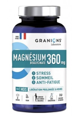 MAGNESIUM BISGLYCINATE 360mg - GRANIONS