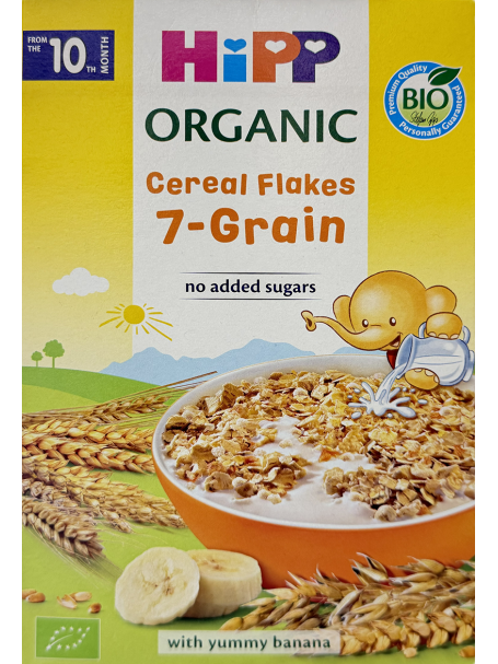 DRITHERA HIPP ORGANIC CEREAL FLAKES 7-GRAIN