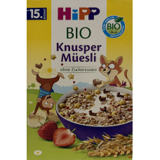 DRITHERA HIPP BIO KNUSPER MUESLI