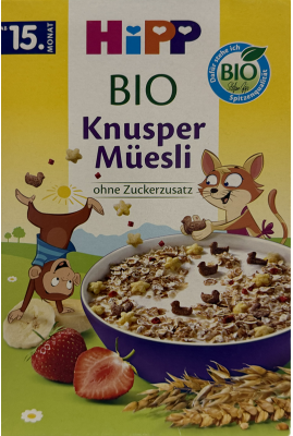 DRITHERA HIPP BIO KNUSPER MUESLI