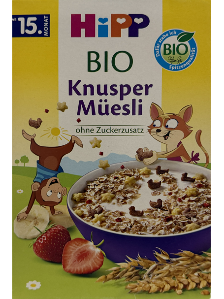 DRITHERA HIPP BIO KNUSPER MUESLI