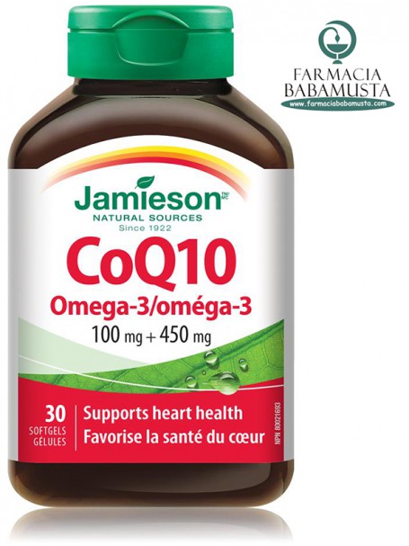 COQ10 OMEGA 3 x 30 KAPSULA - JAMIESON