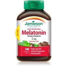 MELATONIN 5 mg X 100 TABLETA TË SHKRISHME - JAMIESON