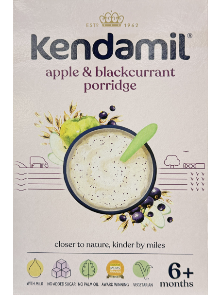 KENDAMIL APPLE AND BLACKCURRANT PORRIDGE