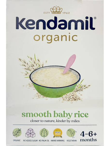 KENDAMIL ORGANIC SMOOTH BABY RICE