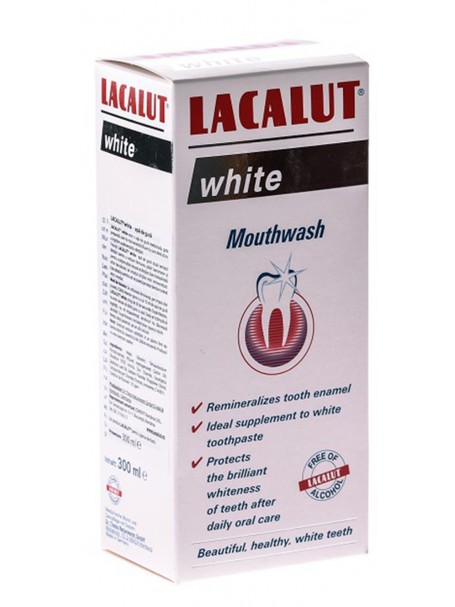 LACALUT WHITE MOUTHWASH 300 mL - LACALUT
