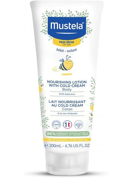 MUSTELA NOURISHING LOTION WITH COLD CREAM 200ml