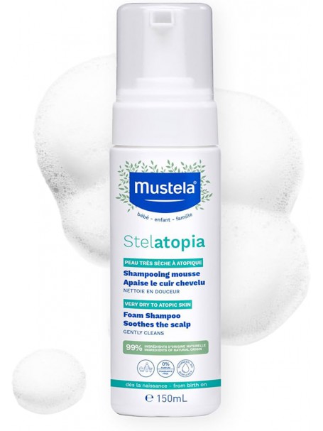MUSTELA STELATOPIA FOAM SHAMPOO SOOTHES THE SCALP 150ml