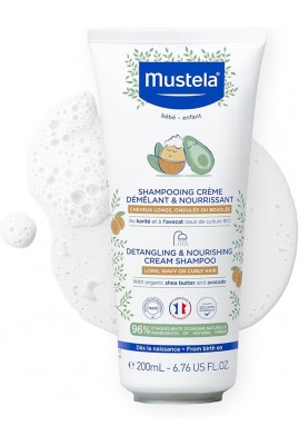 MUSTELA DETANGLING & NOURISHING CREAM SHAMPOO 200ml