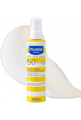 MUSTELA 50 UVA HGH PROTCTON SUN SPRAY 200ml