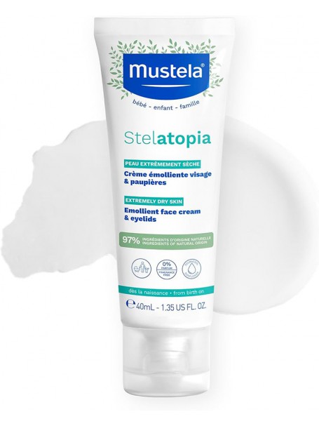 MUSTELA STELATOPIA EMOLLIENT FACE CREAM & EYELIDS 40ml