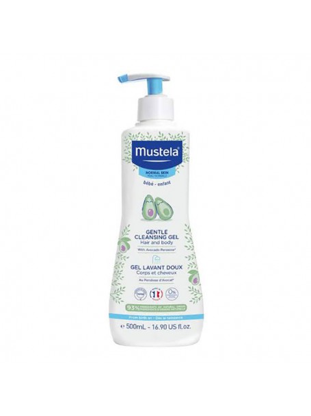 GENTLE CLEANSING GEL HAIR AND BODY 500 mL - MUSTELA