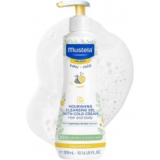 MUSTELA NOURISHING CLEANSING GEL WITH COLD CREAM HAIR AND BODY 300ml