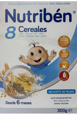NUTRIBEN 8 CEREALES 300g