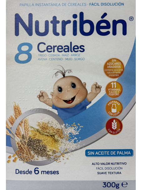 NUTRIBEN 8 CEREALES 300g
