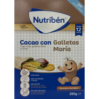 NUTRIBEN CACAO CON GALLETAS MARIA 250g