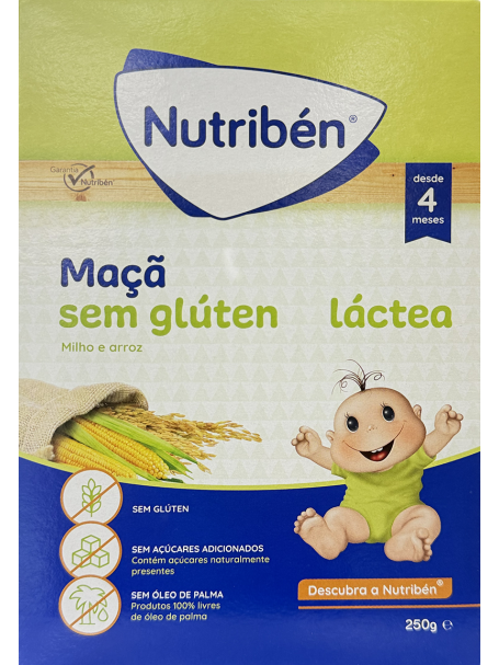 NUTRIBEN MACA SEM GLUTEN LACTEA