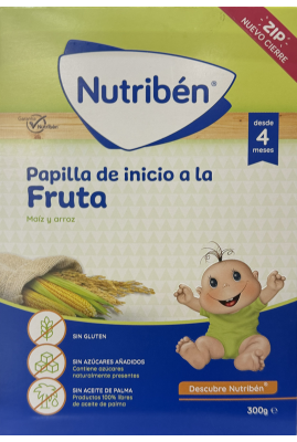 NUTRIBEN PAPILLA DE INICIO A LA FRUTA