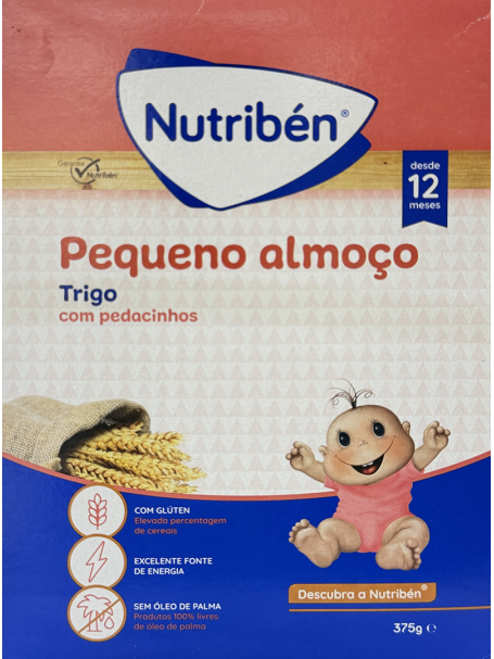 NUTRIBEN PEQUENO ALMOCO TRIGO 375g