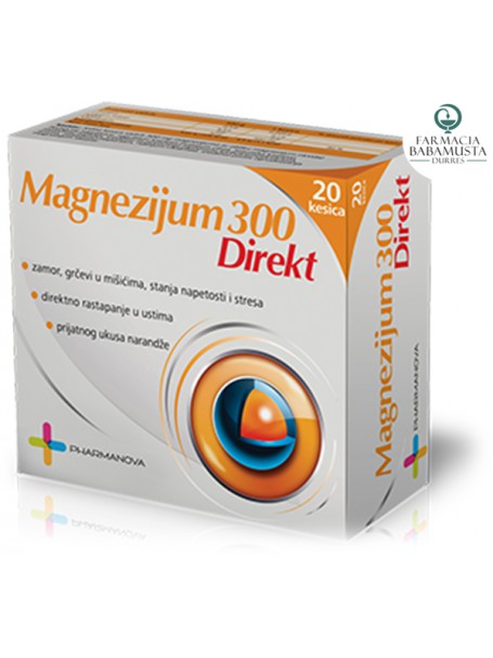 MAGNESIUM 300 mg DIRECT x 20 BUSTINA - NUTRICEL