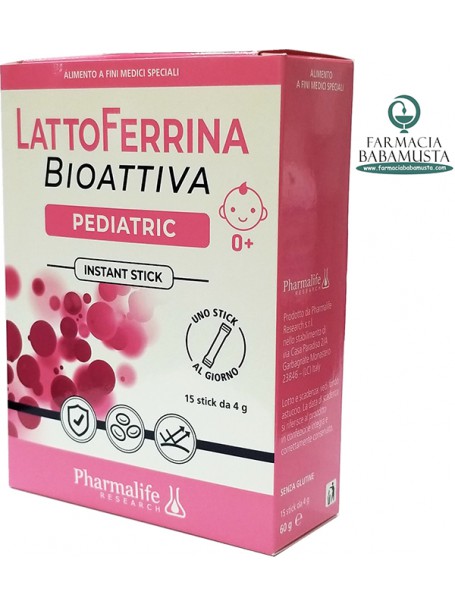 LATTOFERRINA BIOATTIVA PEDIATRIC x 15 BUSTINA - PHARMALIFE RESEARCH