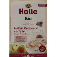 HOLLE BIO HAFER ERDBEERE MIT APFEL