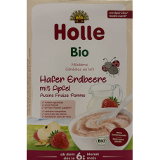 HOLLE BIO HAFER ERDBEERE MIT APFEL
