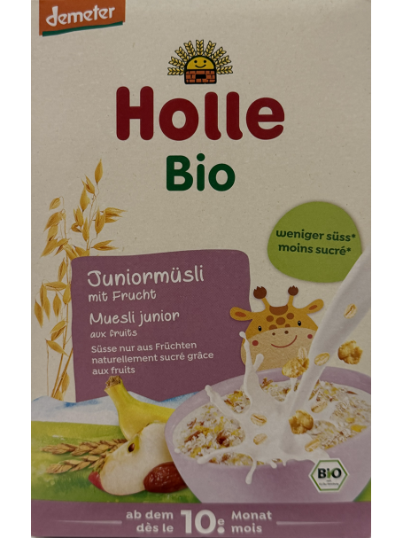 MUESLI HOLLE BIO JUNIORMUSLI