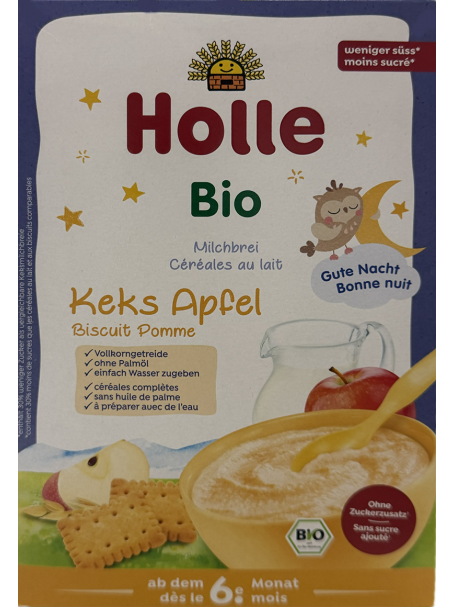 HOLLE BIO MILCHBREI KEKS APFEL