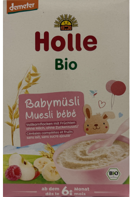 MUESLI HOLLE BIO BABYMUSLI
