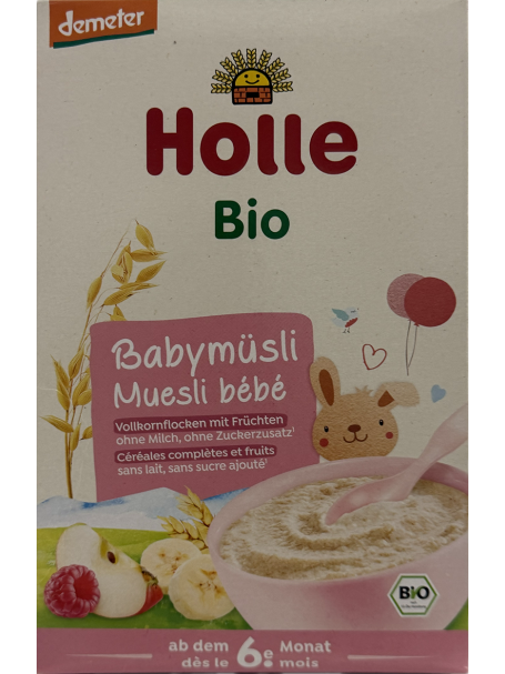 MUESLI HOLLE BIO BABYMUSLI
