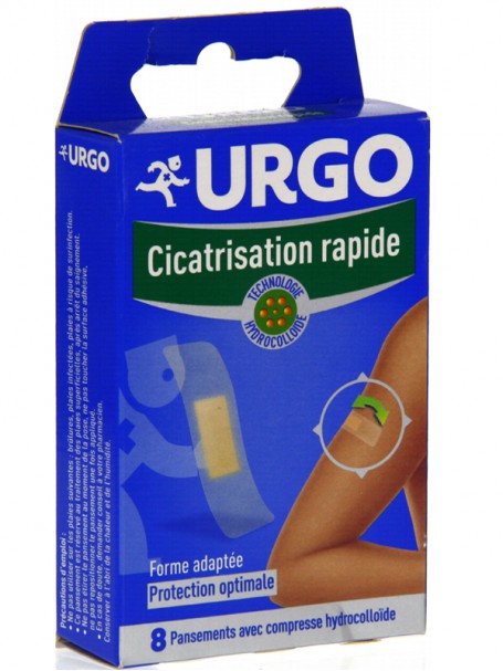 URGO CICATRISATION RAPIDE 8 DRESSINGS - LABORATORIES URGO 