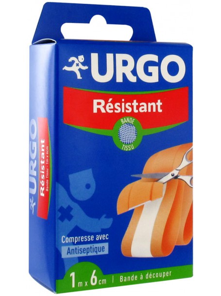 URGO RESISTANT DRESSING STRIPS 1 M X 6 CM - LABORATORIES URGO 