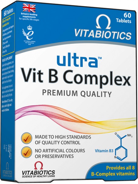 ULTRA VIT B COMPLEX X 60 TABLETA - VITABIOTICS