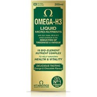 OMEGA - H3 LIQUID MICRO - NUTRIENTS 200 mL - VITABIOTICS