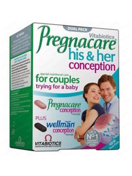 PREGNACARE® HIM&HER CONCEPTION X 60 TABLETA - VITABIOTICS