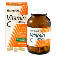 VITAMIN C 1000 mg VEGAN - 100 TABLETA - HealthAid®