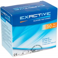 EXACTIVE X 50 STRISHA - GLUCOSE TEST STRIPS